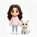 Custom 3D "Mini-Me" Action Figure | Personalized Gift from Photo
